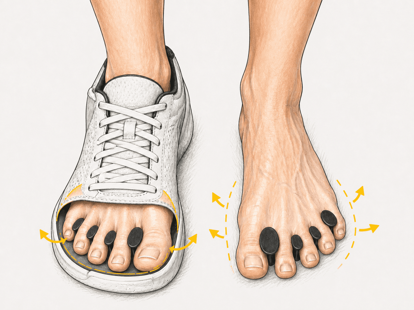 Wearable in shoes too